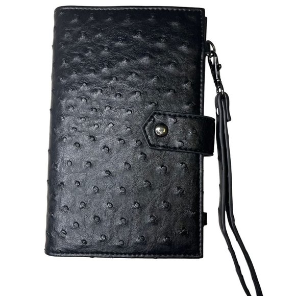 NWT Convertible Portfolio Wallet With Cross Body Attachment - Picture 4 of 4